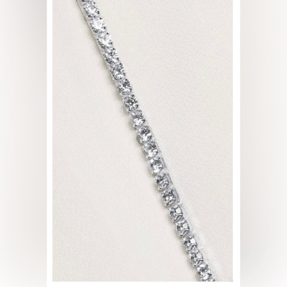 Cinq A Sept Ivory mini Dress Barette blazer Dress Size 4 rehearsal dinner dress - Picture 6 of 16